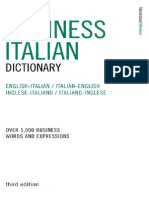  Business Italian Dictionary
