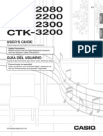 Casio CTK-2080, CTK-2200, CTK-2300, CTK-3200