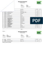 Baukastenstückliste: Modular Parts List