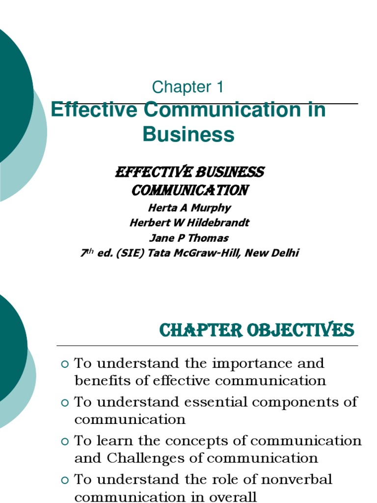 Introduction to business communication pdf nonverbal