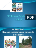 Políticas Públicas en Salud