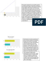 Media Coursework Questionnaire Analysis