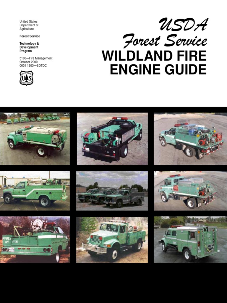 Wildland Fire Engine Guide: Usda Forest Service | PDF | Fire Engine | Pump