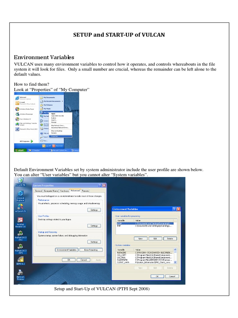Setup and Start-Up of Vulcan | PDF | Computer File | Computing Platforms