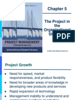The Project in The Organizational Structure: © 2012 John Wiley & Sons Inc