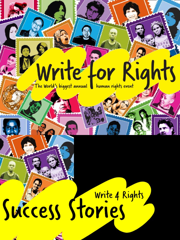 Write for Rights Success Stories | PDF | Amnesty International | Conscience