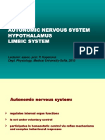 Autonomic Ner Sys Hypothalamus Limbic MedEng 1010