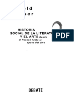 Hauser Arnold - Historia Social Del Arte Y La Literatura - Tomo 2