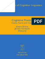 Cognitive Poetics Goals Gains and Gaps Applications of Cognitive Linguistics