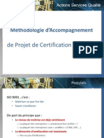 Méthodologie Accompagnement ISO 9001