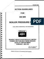 105114309 Erection Guidelines for 500 Mw Boiler Pressure Parts