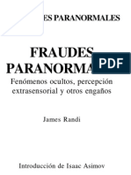 James Randi - Fraudes Paranormales