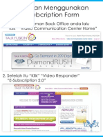 Cara Membuat E-Subcription Form