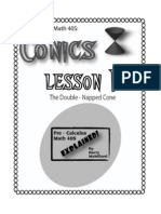 Pre-Calculus Math 40s - Conics Lesson PDF