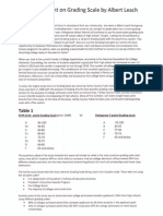 Grading Scale Public Comment