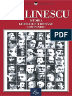 calinescu George Istoria Literaturii Romane Cartea