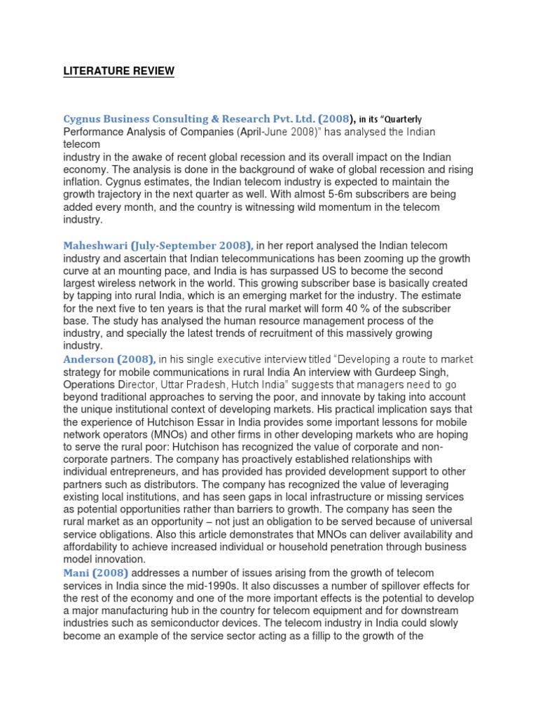 Economic literature review image