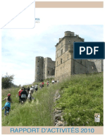 Rapport D'activités Renaissance Du Château de Portes 2010