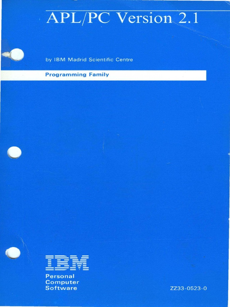 APL 2.1 IBM | Apl (Programming Language) | Computer Keyboard