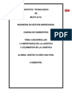 Cadena de Suministros LOGISTICA