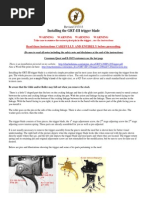 GRT-III Trigger Blade Instructions