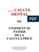 Le Cal Cul Mental