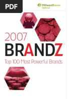 100 Most Powerful Brands