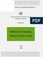 IARC_2008_Methods for Evaluating Tobacco Control Policies