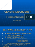 Genetic Disorders i