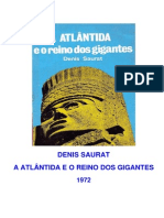 A Atlântida e o Reino dos Gigantes - Denis Saurat