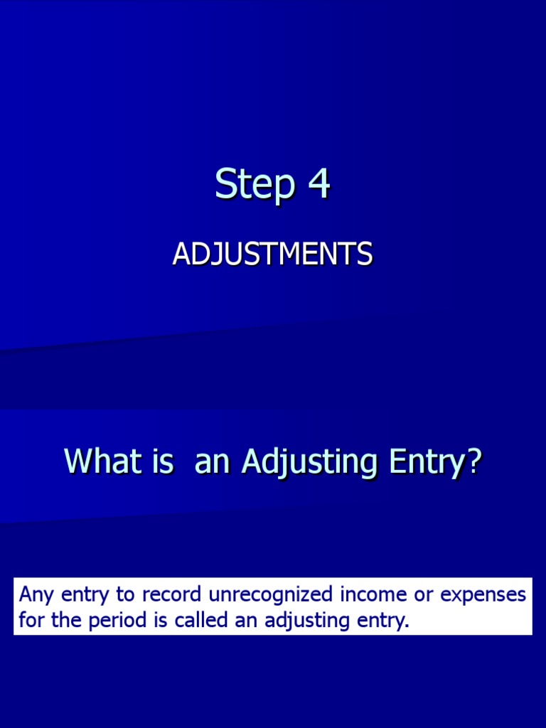 Adjusting Entries for Revenue and Expenses | PDF | Deferral | Accrual