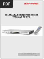 (2) COLETÂNEA DE BOLETINS E DICAS TÉCNICAS EM DVD TOSHIBA