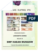 Tugas Kliping Ips Mata Uang Dunia Dan Tertinggi