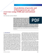 Neural Network Prediction of Porosity and Permeability of Heterogeneous Gas Sand Reservoirs Using NMR and Conventional Logs