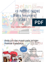 Ilustrasi Passive Income Klabe