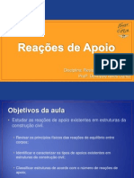 Aula - Reações de Apoio