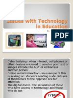 issues with technology in education powerpoint educ 201