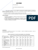 Informe Upeu Por Terminar Profesor Eloy