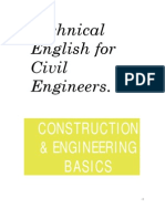 Technical English For Civil Engineers Construction Basics