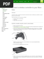 Connect Your Wireless Controller | Xbox One Accessories - Xbox.com