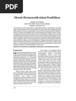 Download jurnal hermeneutika by Mansur Anwar SN189439977 doc pdf