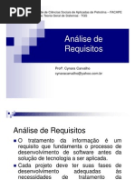 Analise de Requisitos