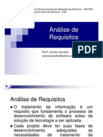 Analise de Requisitos