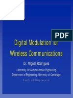 Digital Modulation for Wireless Communications