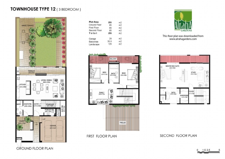 Al Raha Gardens Floor Plan Download | PDF