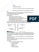 CHAPTER 3: Accounting and Finance 3.1 The Statement of Financial Position or Balance Sheet