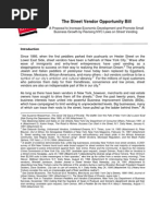 Download Vendor Opportunity Bill Memo by Street Vendor Project SN18949144 doc pdf