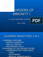 Disorders of Immunity I