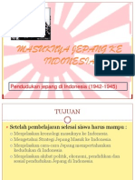 Masuknya Jepang Dan Dampak Bagi Rakyat Indonesia