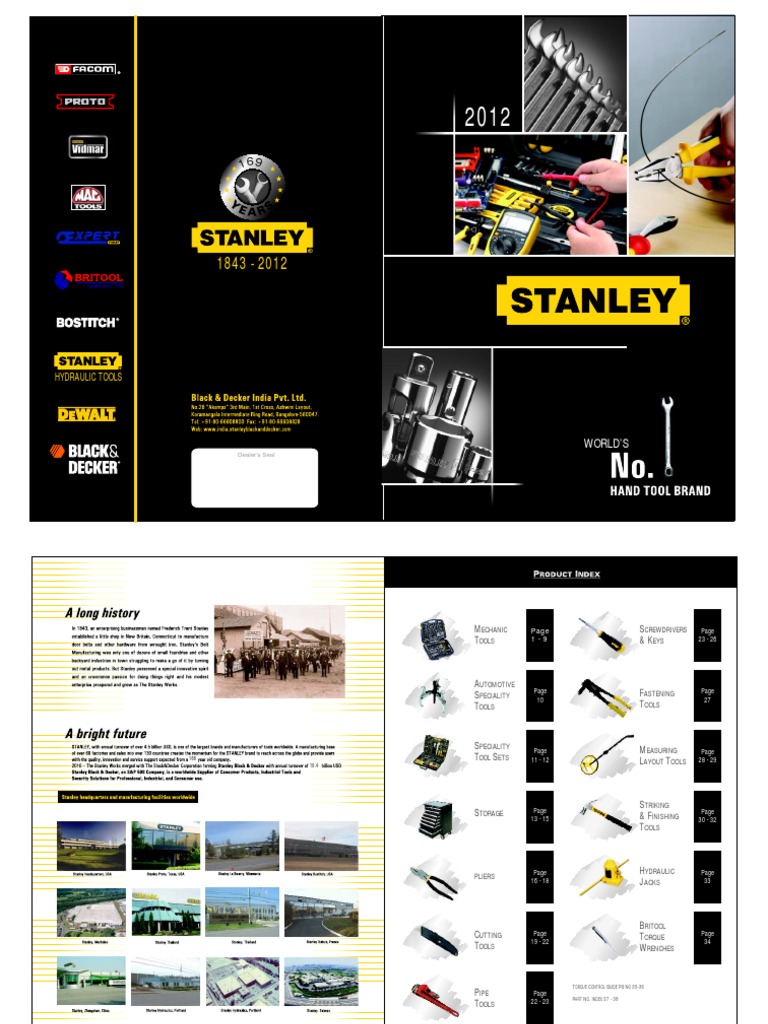 Stanley 2012 Catalog - Print Version | PDF | Knife | Blade